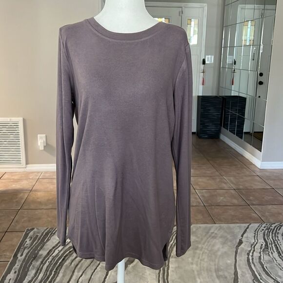 Matty M Women's Long Sleeve Crew Neck Tunic Top S - Picture 5 of 9